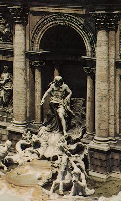 Trevi Fountain, Rome.
